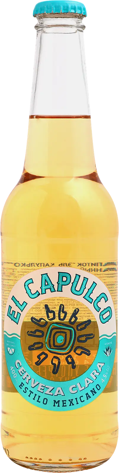 Изображение товара Пивной напиток El Capulco светлый пастеризованный 400мл