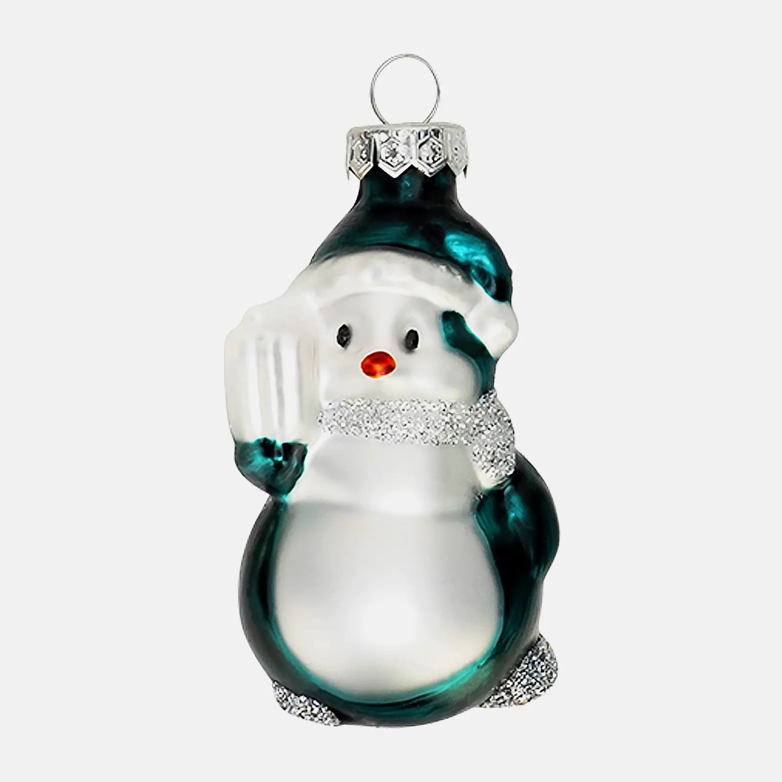 Украшения новогодние Персонажи 7-9см стекло в ассортименте