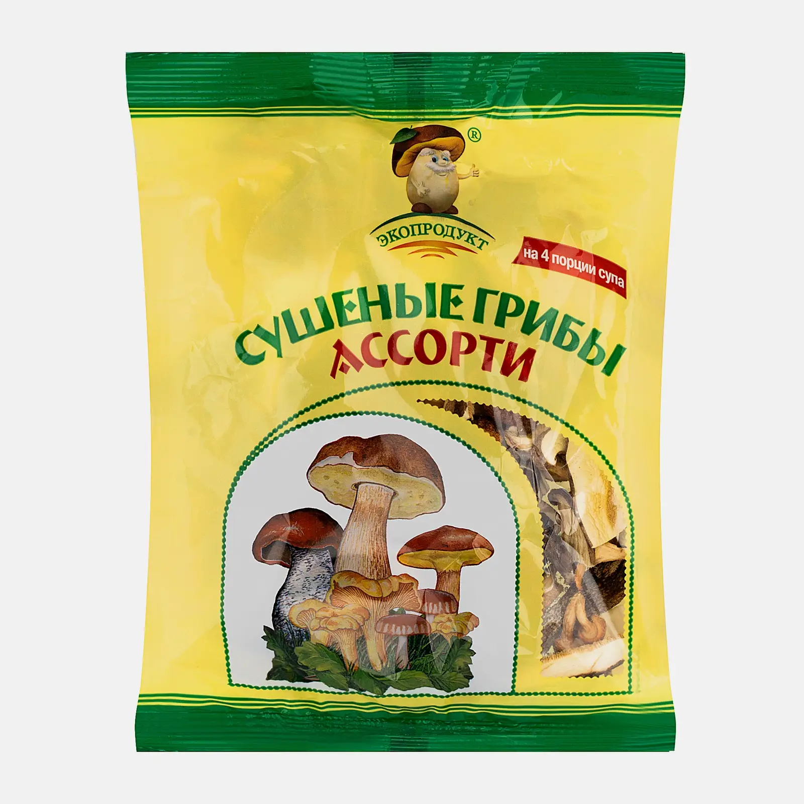 Грибы Экопродукт Ассорти сушеные 50г Грибы Экопродукт Ассорти сушеные 50г