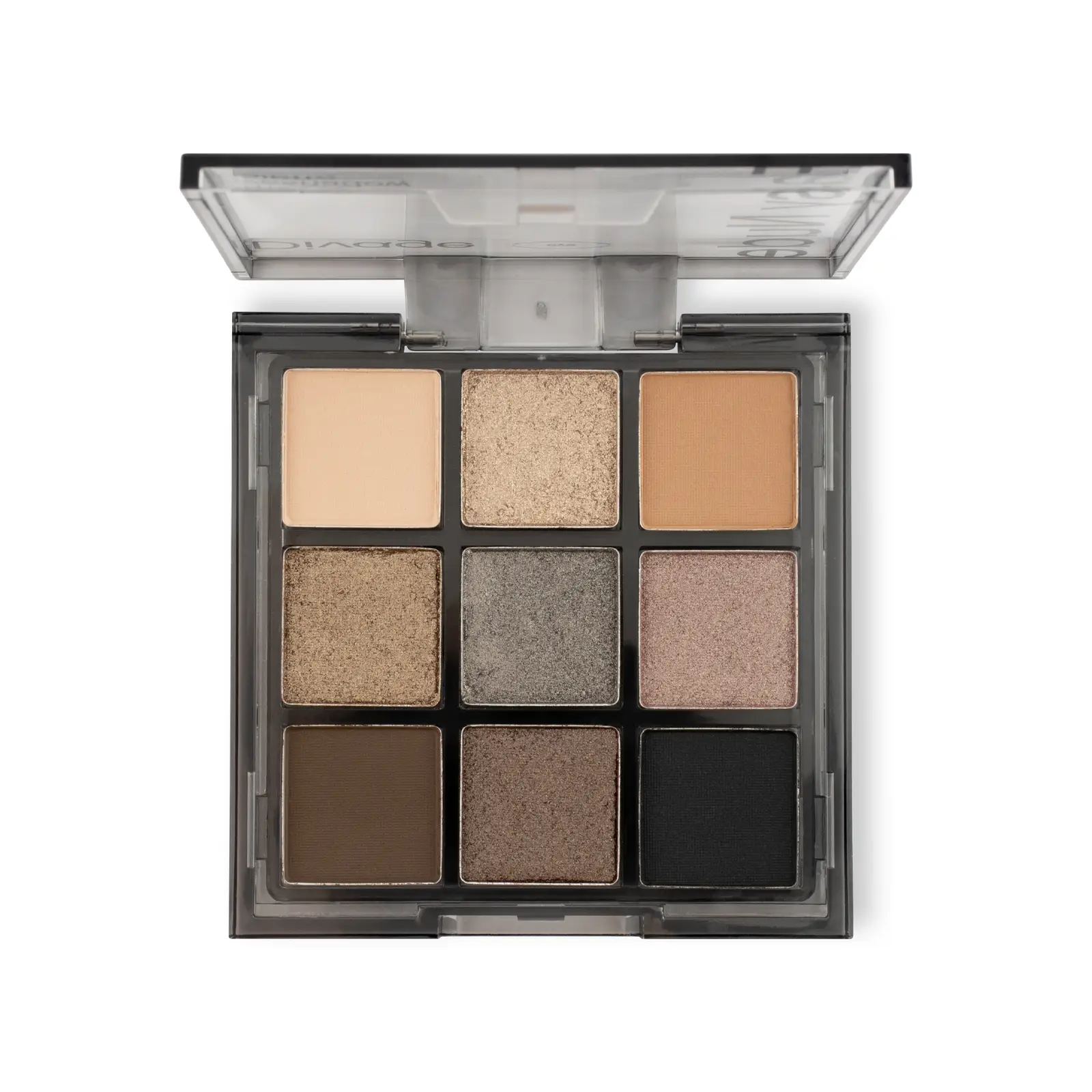 Палетка теней для век Divage Easy Nude smokey