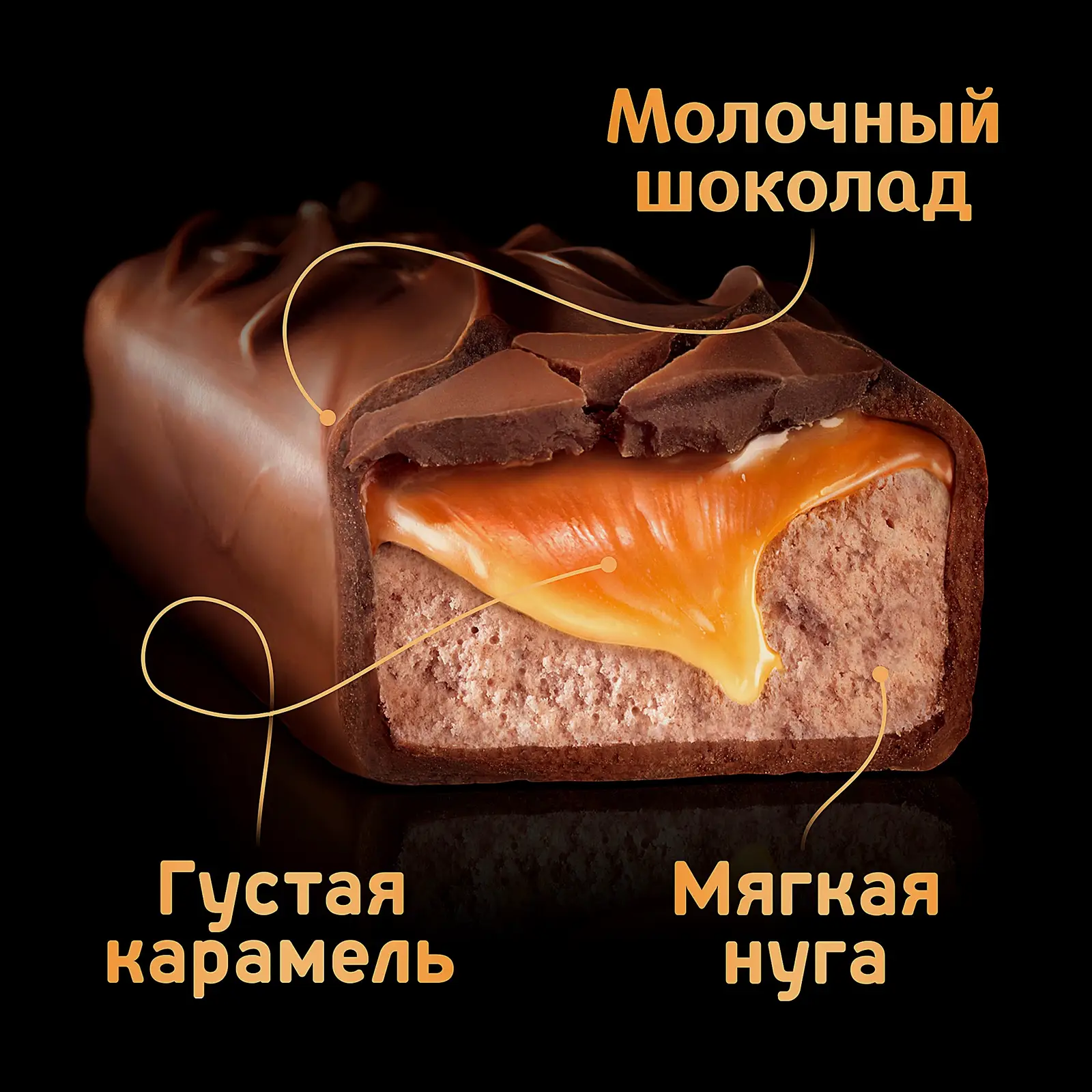 Конфеты шоколадные с карамелью и нугой Mars Minis 182г - фото 3