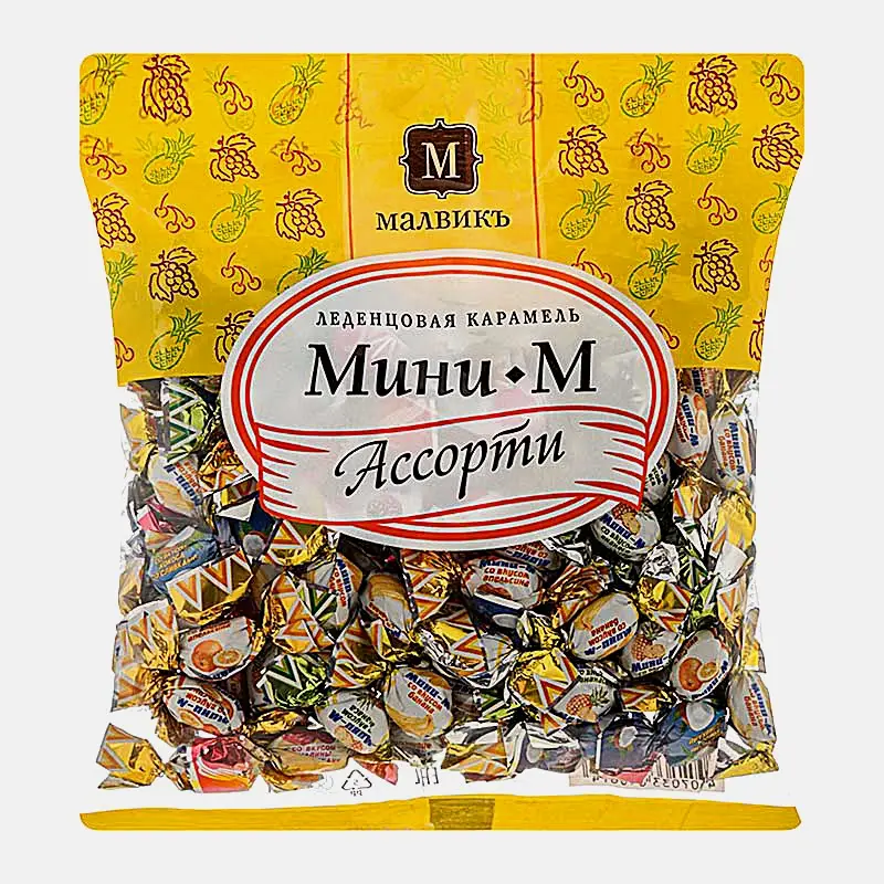 Карамель Малвикъ леденцовая Ассорти 180г