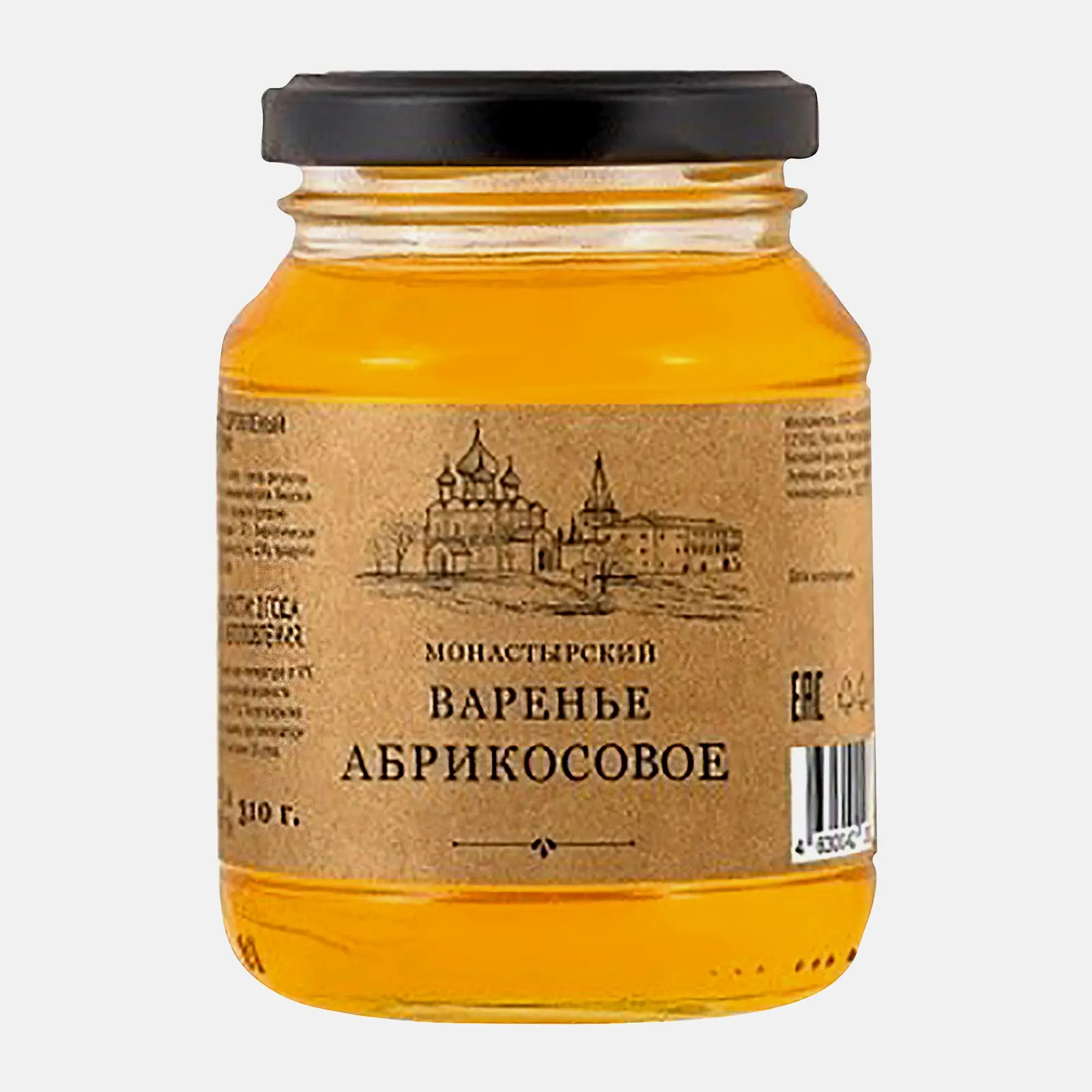 Изображение товара Варенье Медовый Дом Абрикосовое 300 г натуральное полезное лакомство