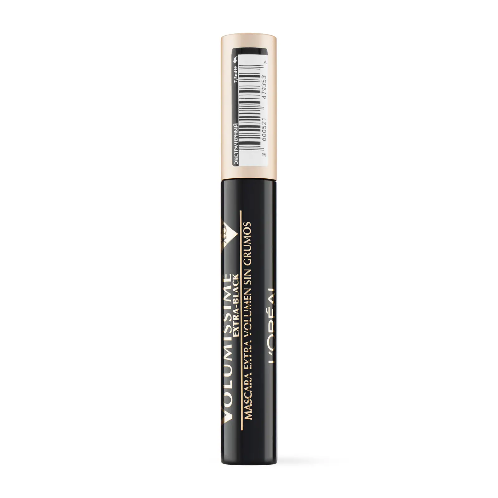 Тушь для ресниц L’Oréal Paris Volumissime Carbon Black для удлинения и разделения экстра-черная 