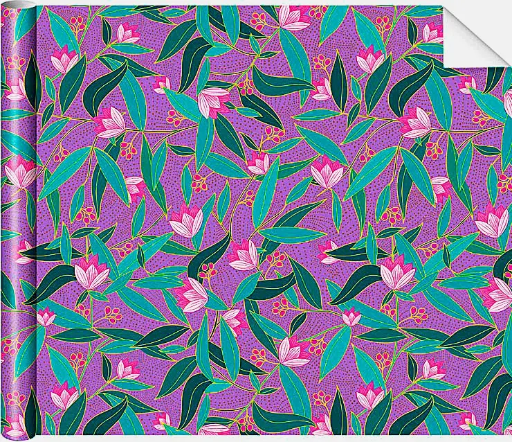 Бумага Арт Дизайн Упаковочная глянцевая