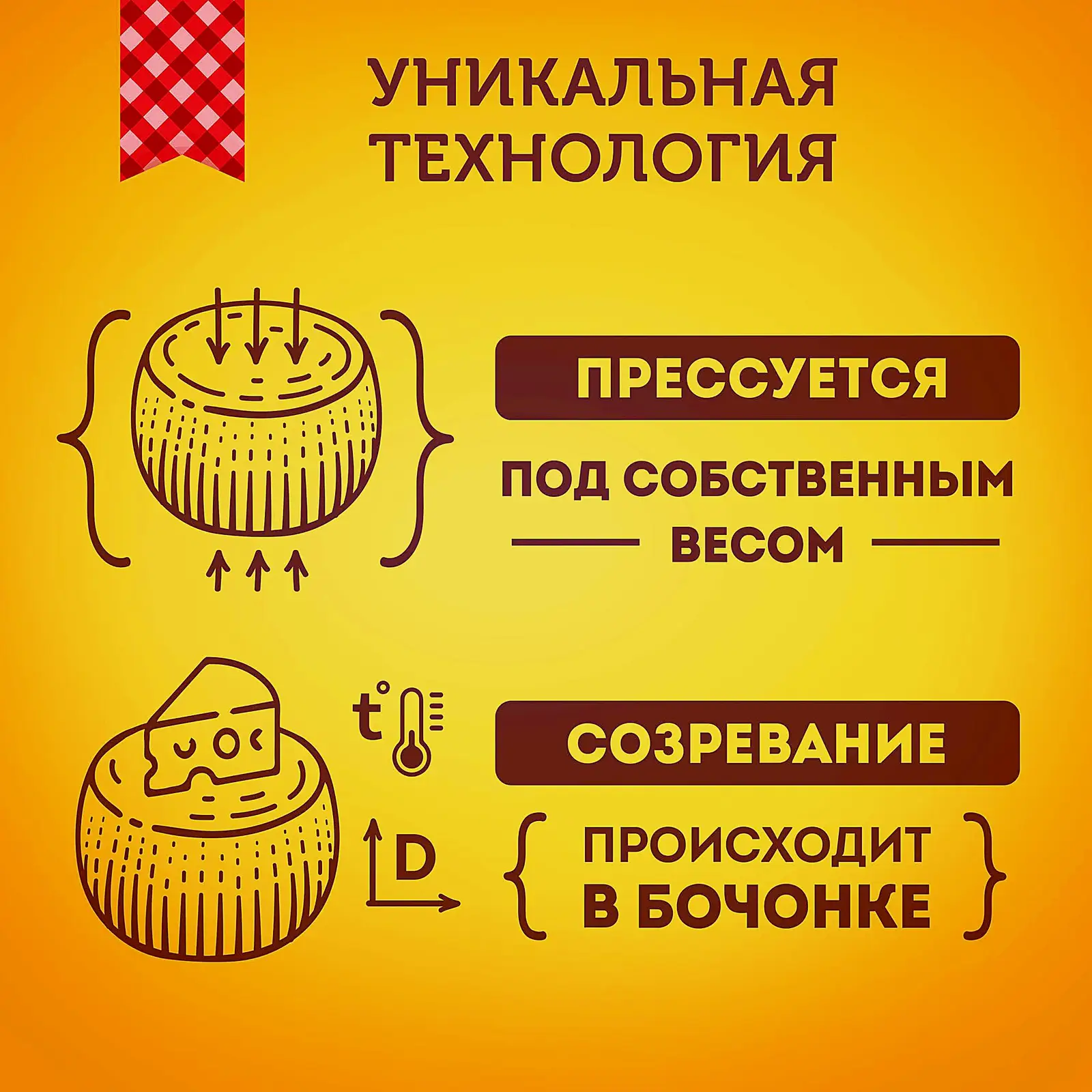 Сыр Ламбер 50% весовой