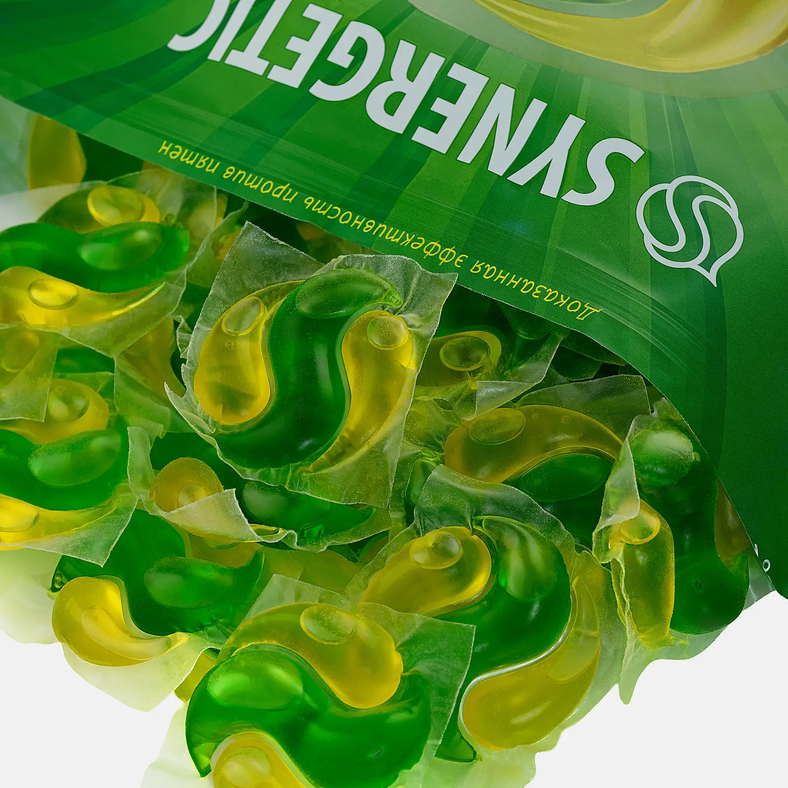 Капсулы для стирки Synergetic Color 40шт