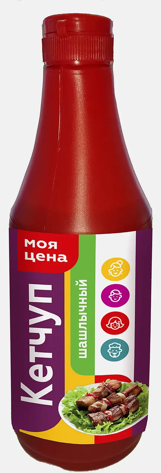 Изображение товара Кетчуп Шашлычный Моя цена 800г натуральный соус для мяса и шашлыка