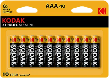 Батарейки Kodak Xtralife ААА 10шт