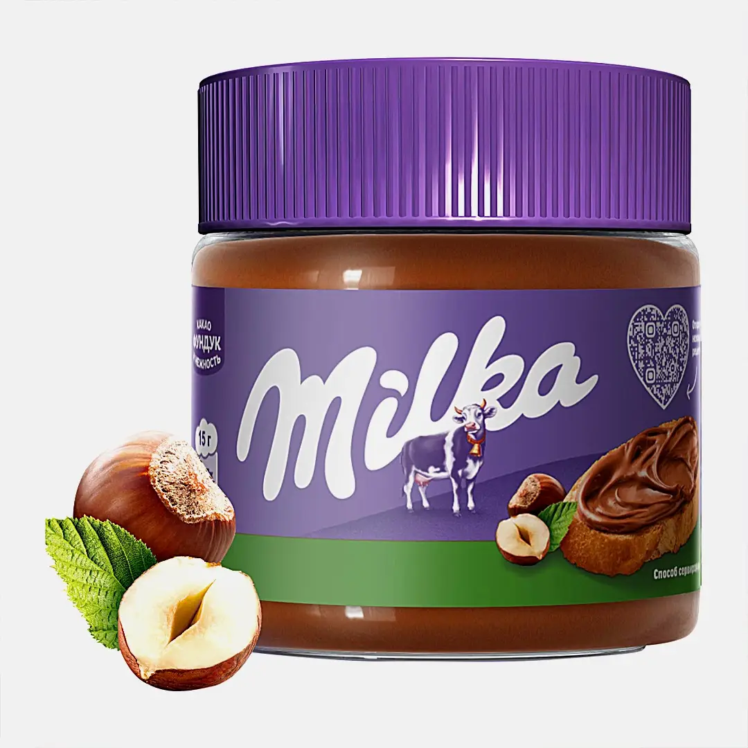 Паста Milka ореховая с какао 180г Паста Milka ореховая с какао 180г