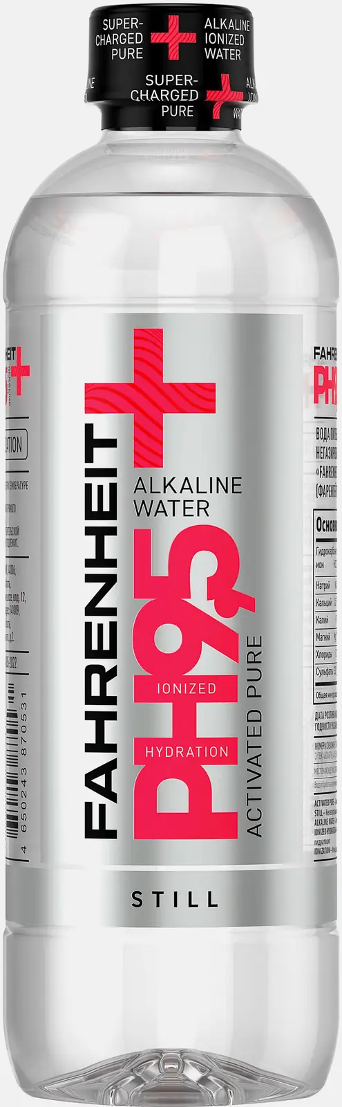 Изображение товара Питьевая негазированная вода Fahrenheit 500 мл пластиковая бутылка