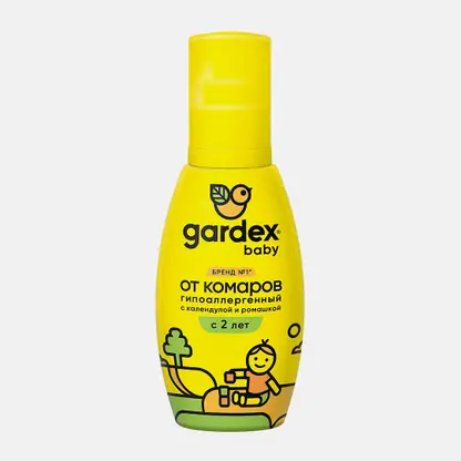 Спрей от комаров Gardex для детей с 2-х лет 100мл