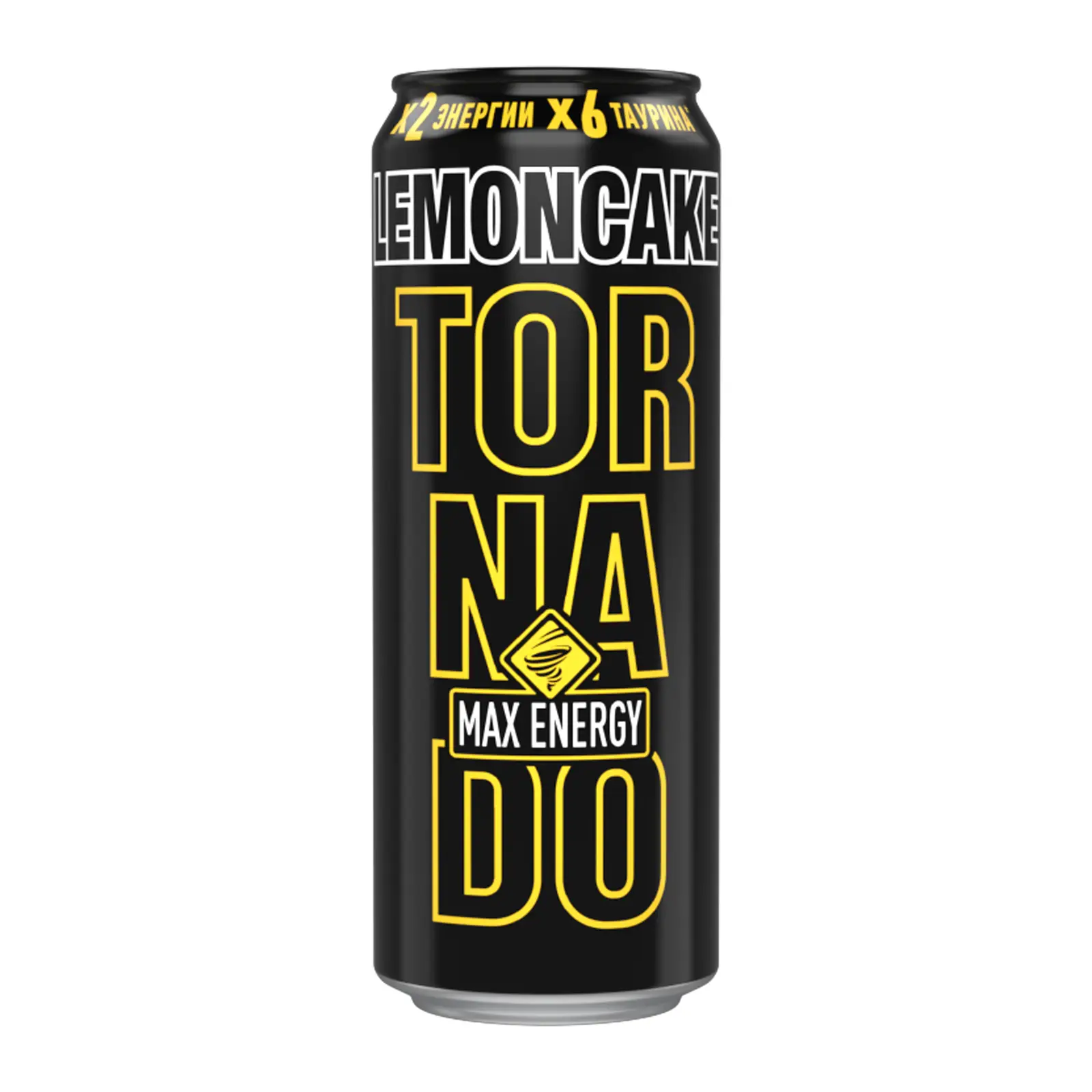 Изображение товара Энергетический напиток Tornado Max Lemoncake 450мл со вкусом лимонного пирога