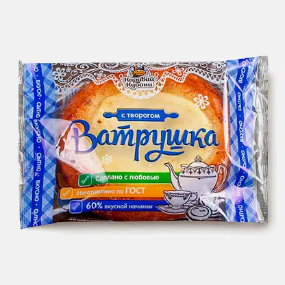Ватрушка творожная Каравай Кубани 90г