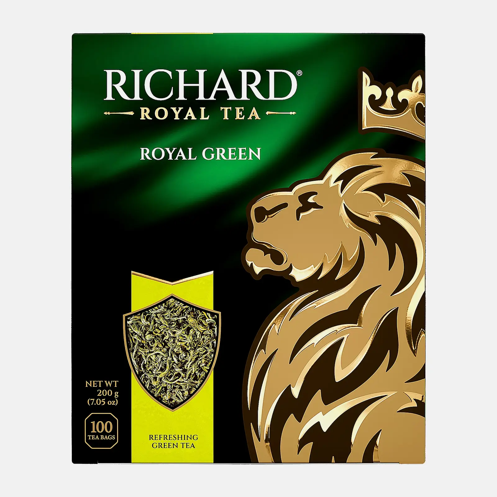 Чай зеленый Richard Royal Green 100пак Чай зеленый Richard Royal Green 100пак