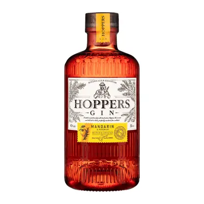 Джин Hoppers Mandarin & Rosemary 40% 500мл