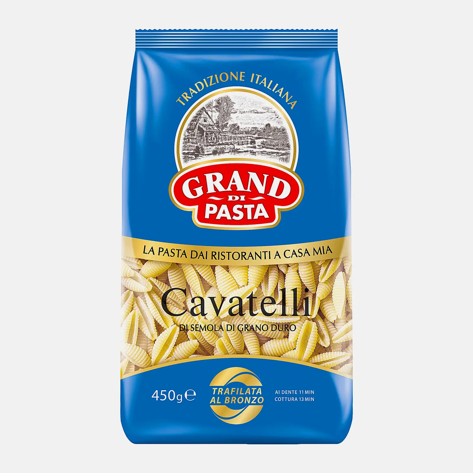 Изображение товара Макароны Grand Di Pasta Cavatelli 450г натуральные спагетти итальянские