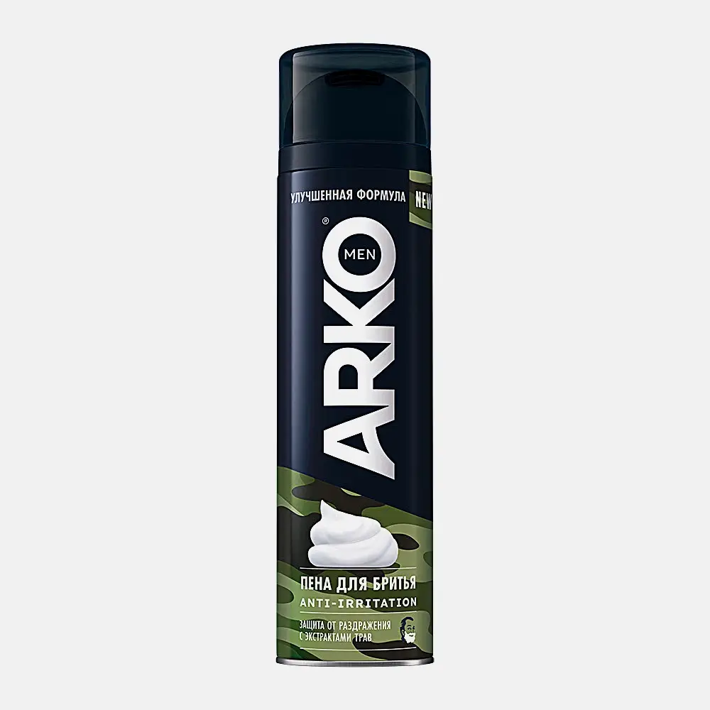 Пена для бритья Arko Men Anti-Irritation 200мл - фото 2