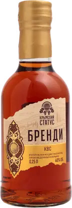 Изображение товара Бренди Крымский статус молодой 40% 250мл