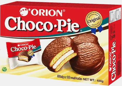 Пирожное Orion Choco Pie в глазури 16x30г