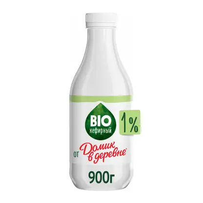Изображение товара Биокефирный продукт Домик в деревне 1% 900г