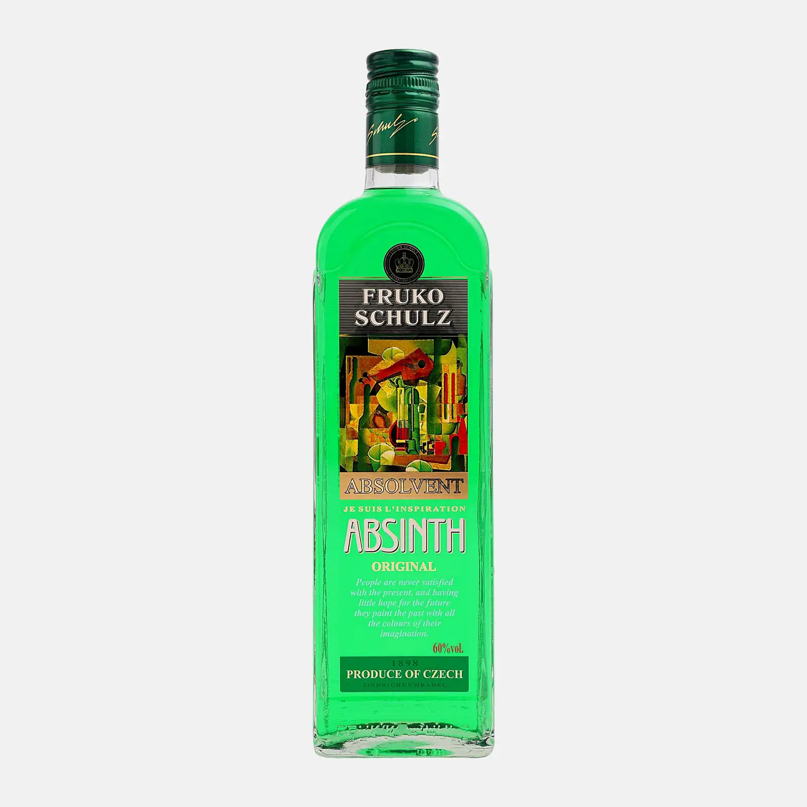 Настойка Absinth Absolvent горькая 60% 500мл Настойка Absinth Absolvent горькая 60% 500мл