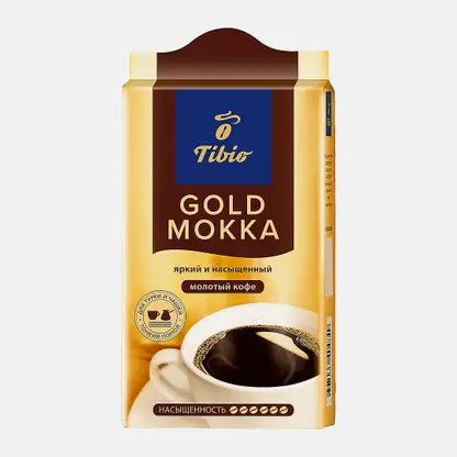 Кофе молотый Tibio/Tchibo Gold Мokka натуральный 250г