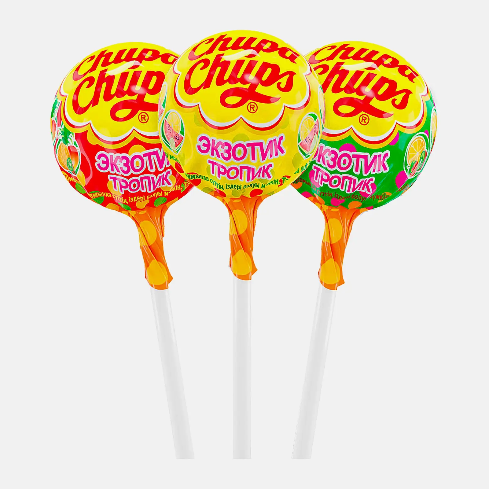 Карамель Экзотик-тропик Chupa Chups 12г - фото 2 Карамель Экзотик-тропик Chupa Chups 12г - фото 2