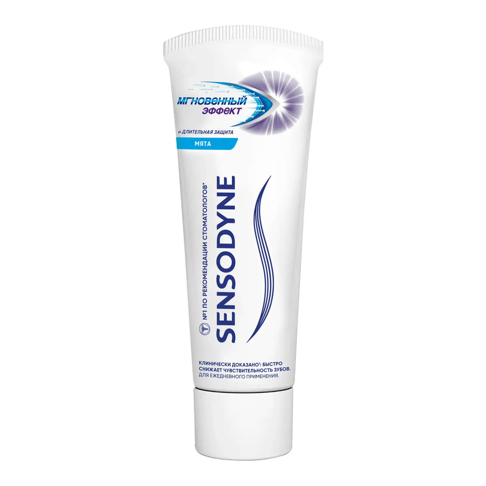 Зубная паста Sensodyne Мгновенный Эффект для чувствительных зубов с фтором 75мл