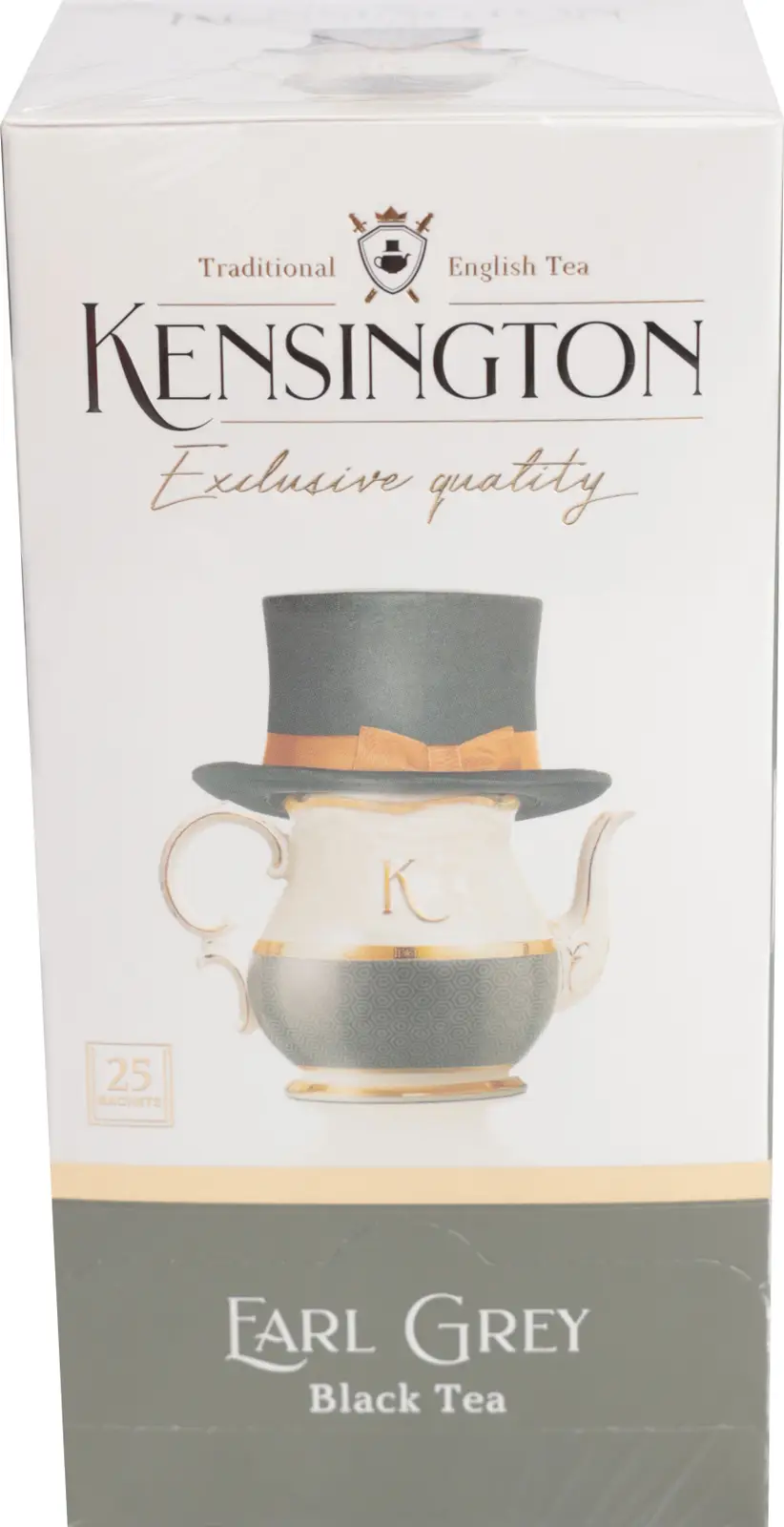 Изображение товара Чай черный Kensington Earl Grey 25пак - ароматный натуральный напиток с бергамотом