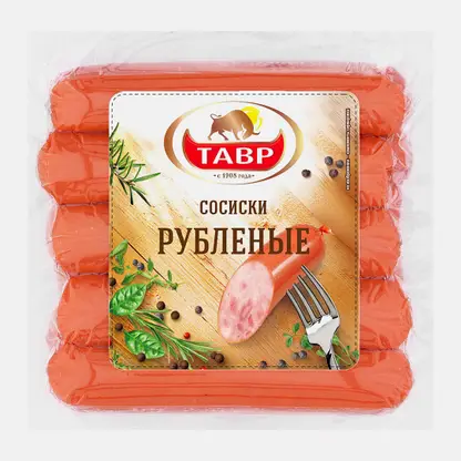 Сосиски рубленые Тавр 275г