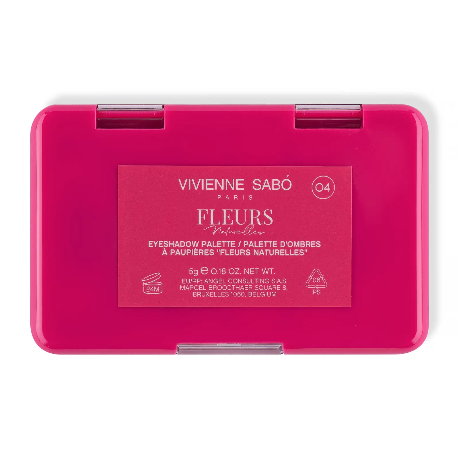 Тени для век Vivienne Sabo Paris 6 цветов тон 04 