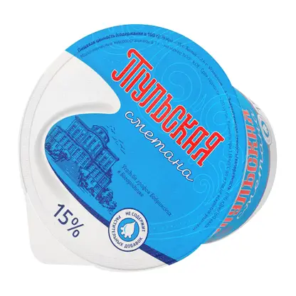 Изображение товара Сметана Тульское 15% 180г