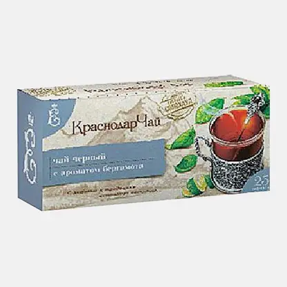 Чёрный чай с бергамотом Краснодарский 25пак