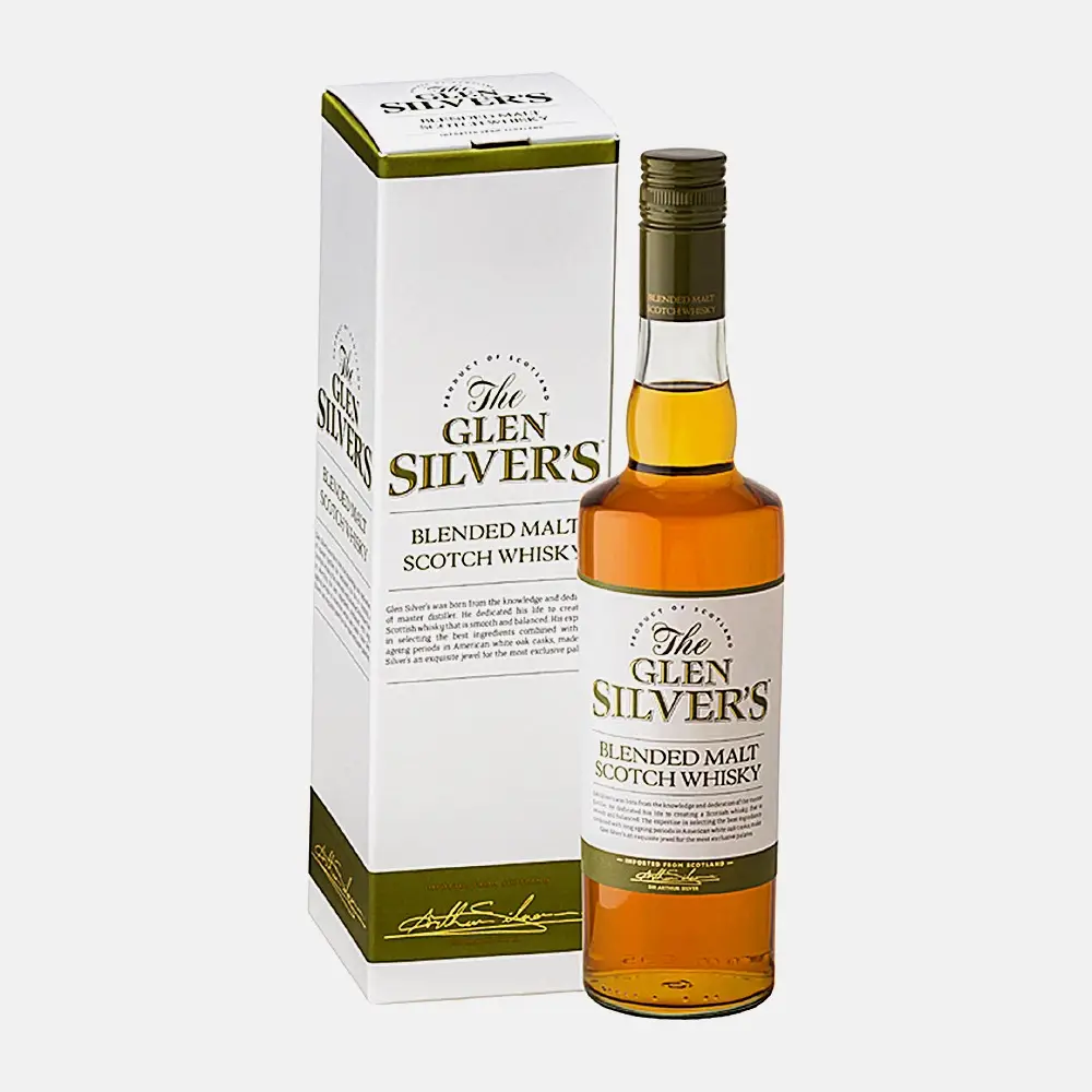 Виски Glen Silvers солодовый купажированный 40% 700мл