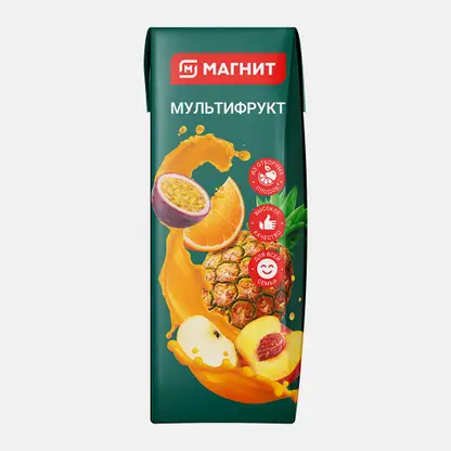 Нектар мультифрукт Магнит 200мл