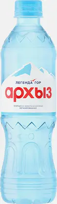 Вода Легенда гор Архыз природная негазированная 500мл