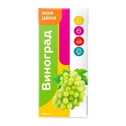 Изображение товара Напиток Моя цена Виноградный 950мл