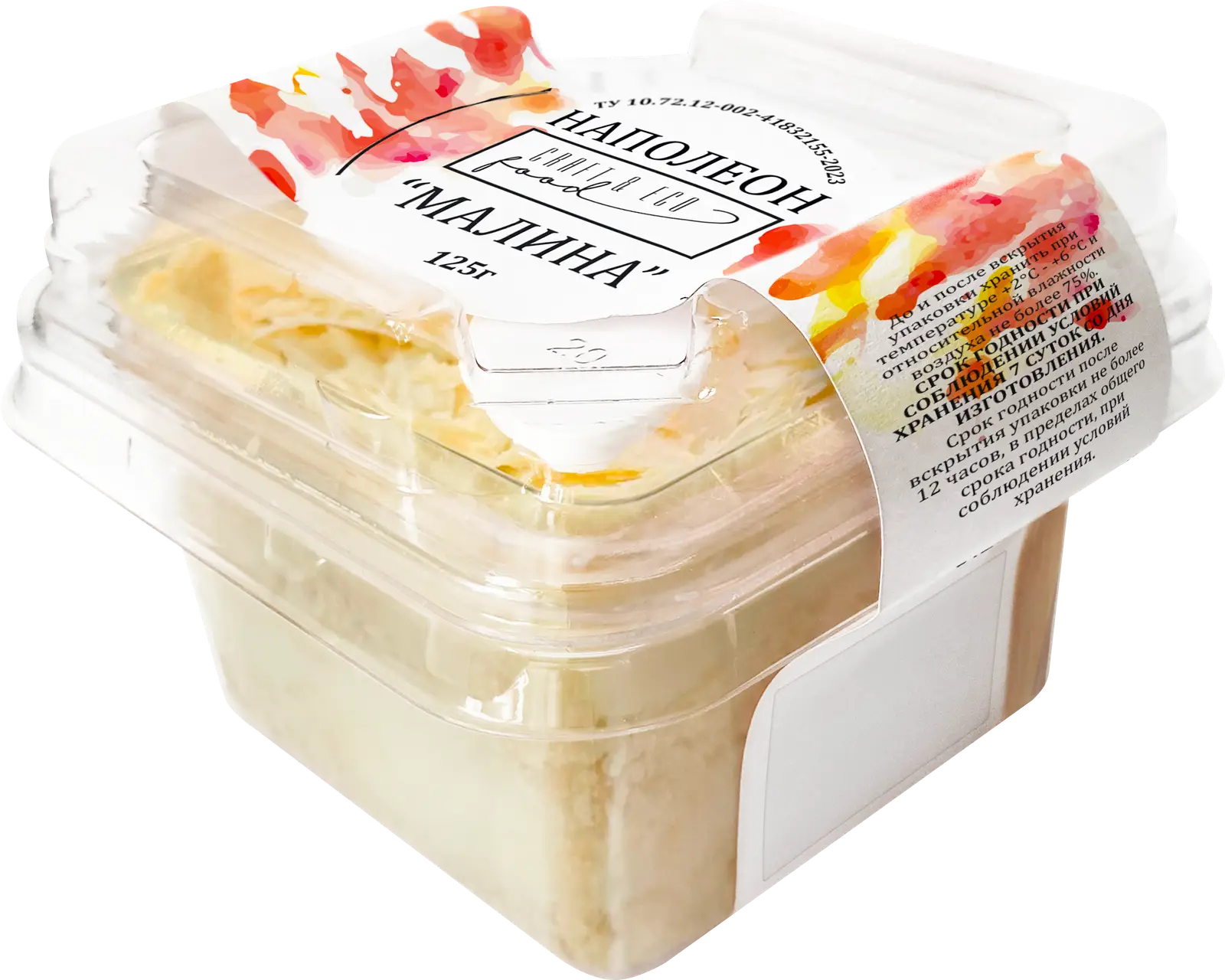 Изображение товара Десерт Наполеон малина Craft Eco Food 90г натуральный лакомство
