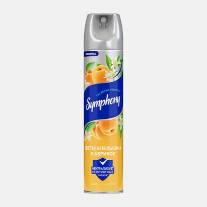Освежитель воздуха Цветы апельсина и абрикос Symphony 300мл
