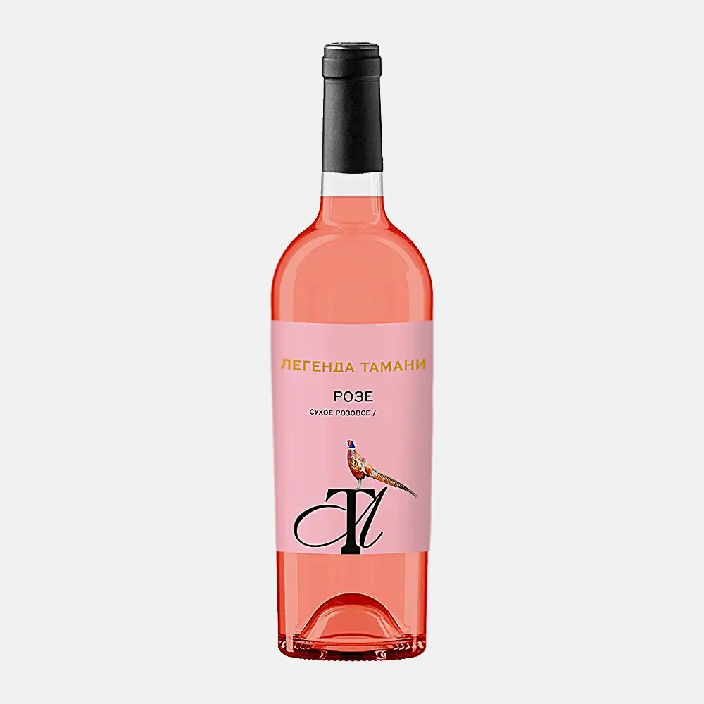 Изображение товара Вино Легенда Тамани Розе розовое сухое 750мл 12.5% Россия