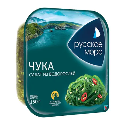 Изображение товара Салат Чука из морских водорослей Русское Море 150г