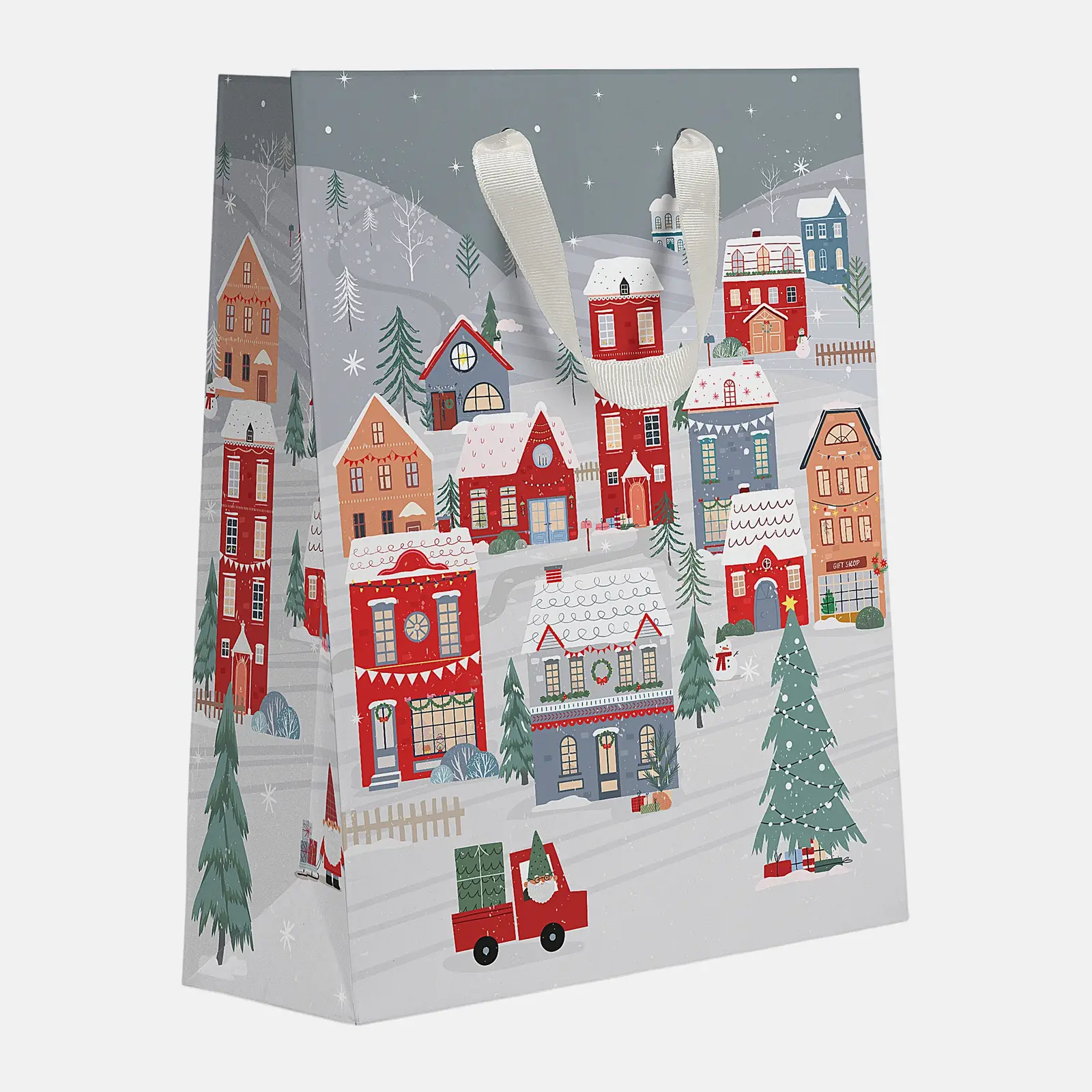 Подарочный пакет Мишкина Клюква Сити Хоум Трейд 31.5*25.5*11см в ассортименте