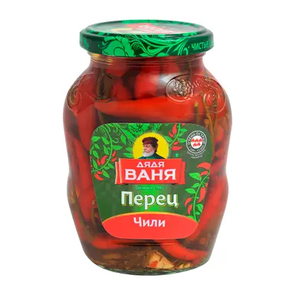 Изображение товара Перец Дядя Ваня Чили маринованный 340г