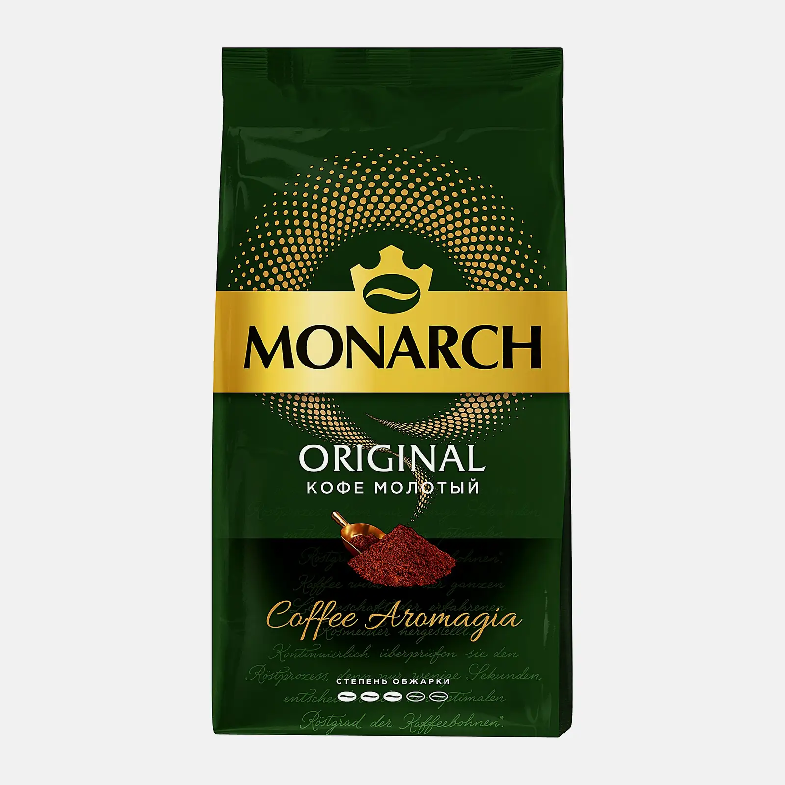 Изображение товара Кофе молотый Monarch Original натуральный жареный 230г - арабика, среднеобжаренный