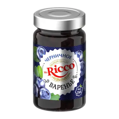 Изображение товара Варенье Mr. Ricco черничное 400г