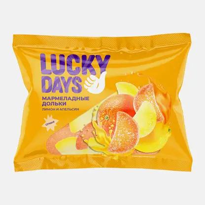Мармелад Lucky Days мини-дольки ассорти 300г