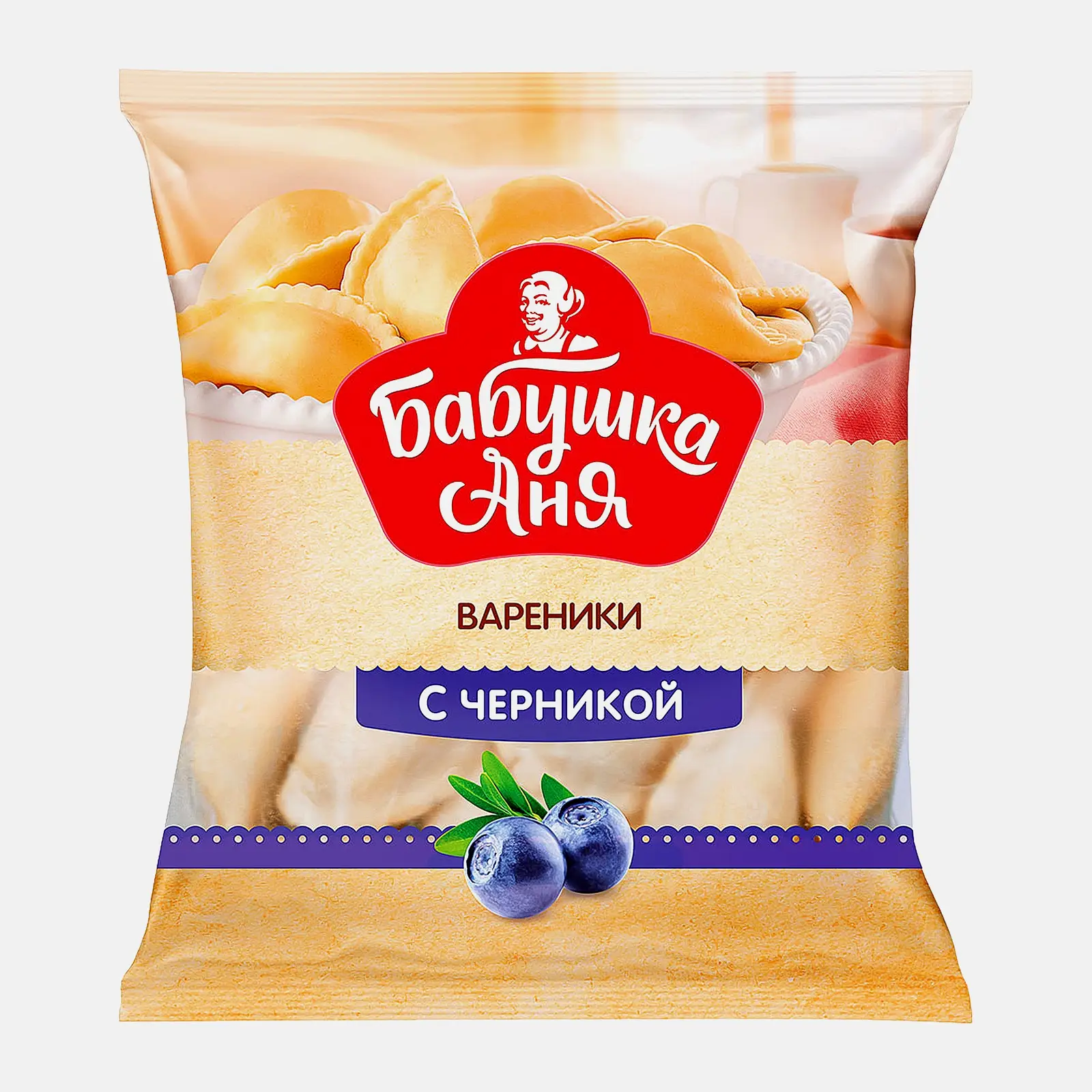 Вареники Бабушка Аня с черникой 430г