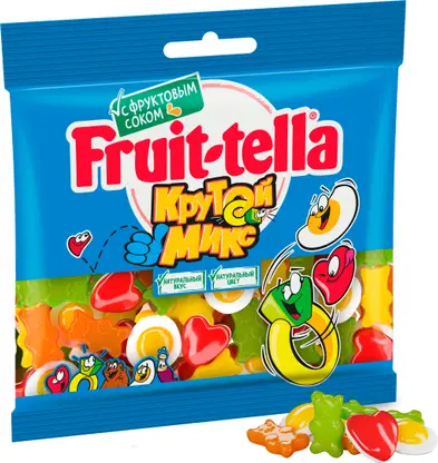 Изображение товара Мармелад жевательный Крутой микс Fruit-Tella 150г