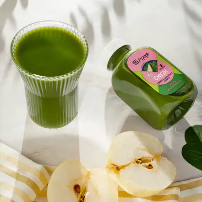 Изображение товара Смузи груша-шпинат-мята 300мл М Кухня освежающий и полезный напиток